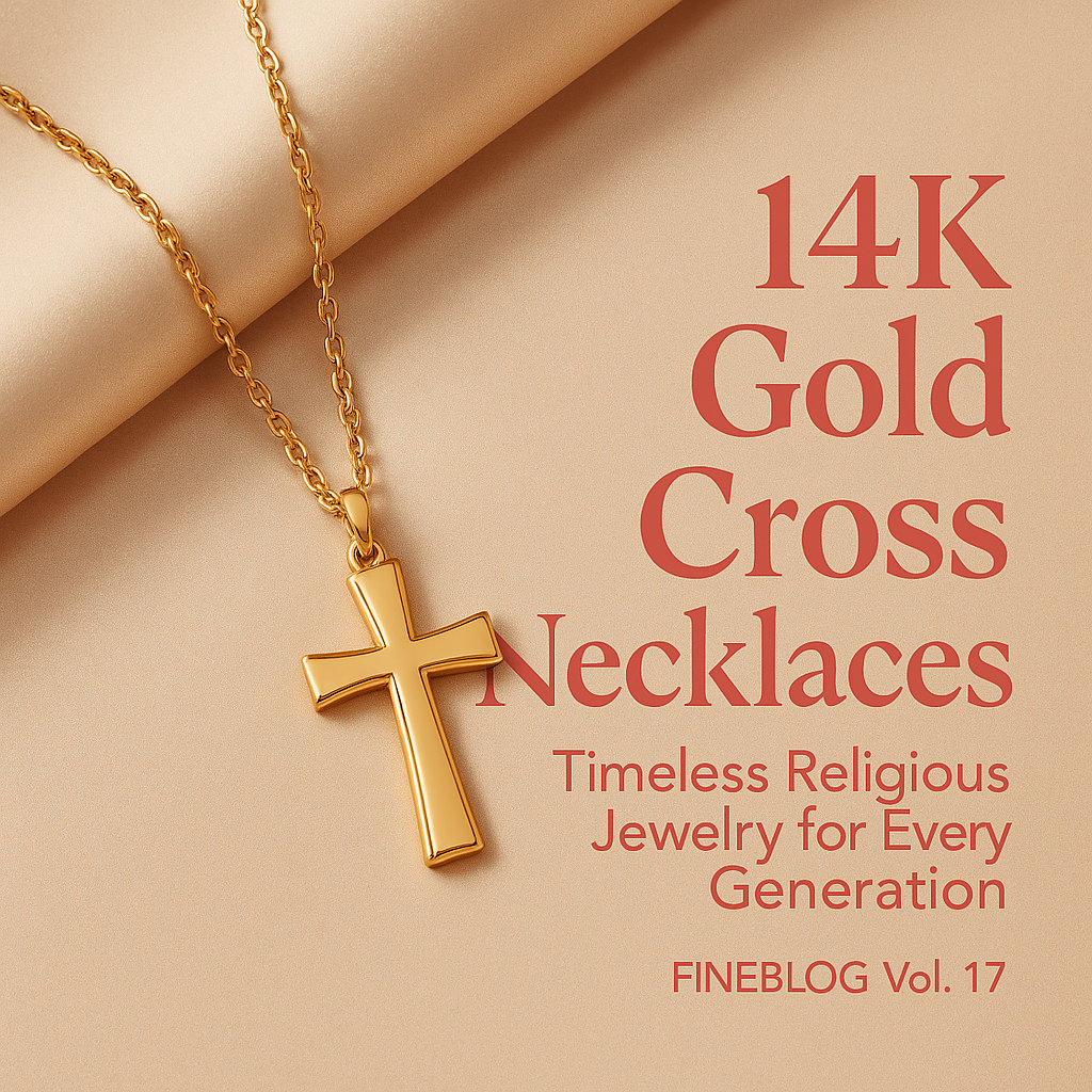 14K Gold Cross Necklaces: Timeless Religious Jewelry for Every Generation