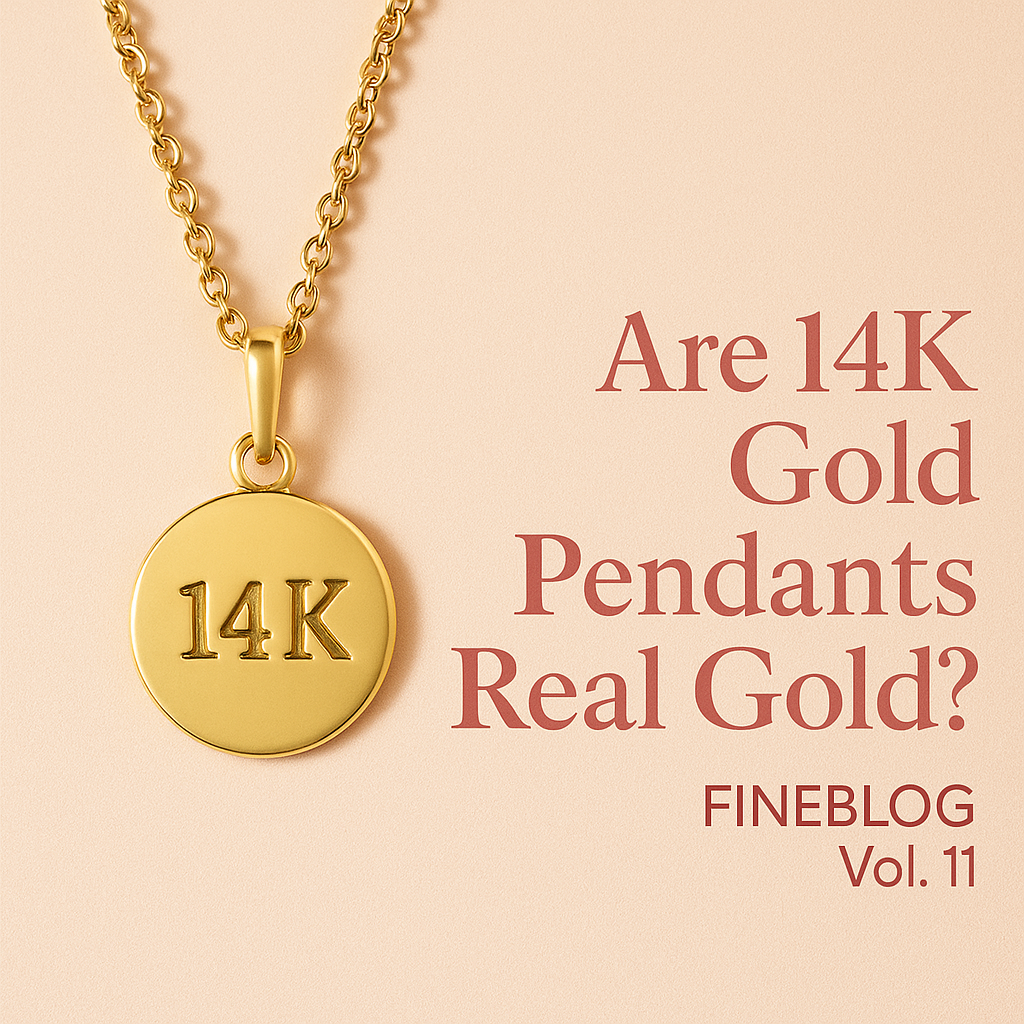 Are 14K Gold Pendants Real Gold?