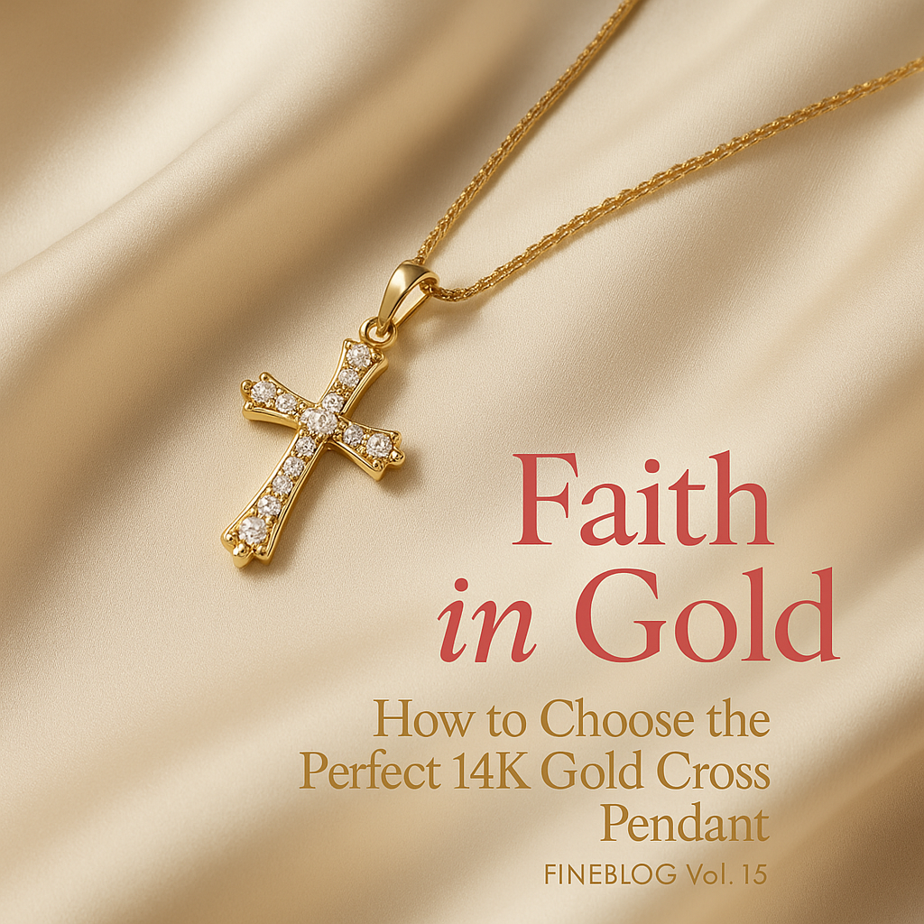 Faith in Gold: How to Choose the Perfect 14K Gold Cross Pendant