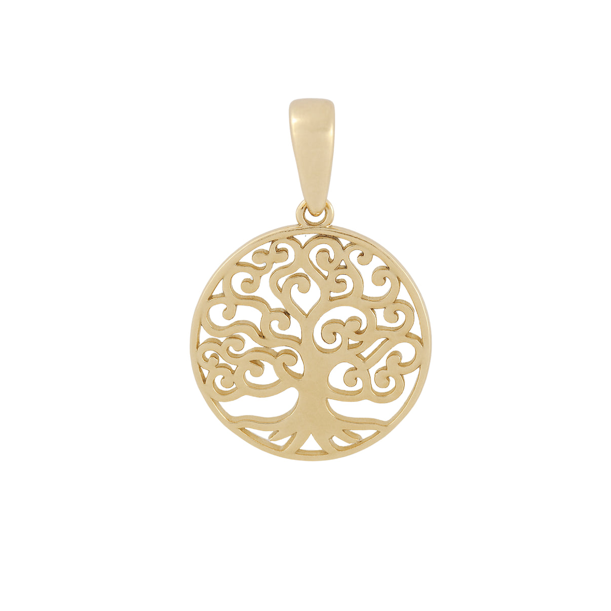 14k Gold Tree of Life pendant by Fine Gold Jewelry