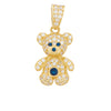 14k Gold Pendant with Solid Design | Fine Gold Jewelry