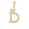 14k Real Gold Initial Necklace Pendant | Fine Gold Jewelry