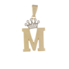 14k Real Gold Initial Necklace Pendant | Fine Gold Jewelry